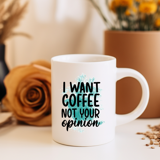 Coffee Designs - I want coffee not your opinion