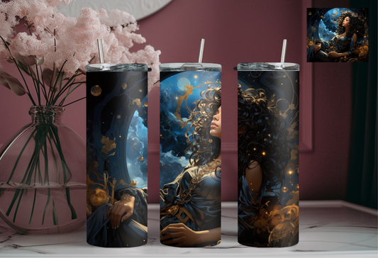 Black Women Art 20 oz Tumbler - 9